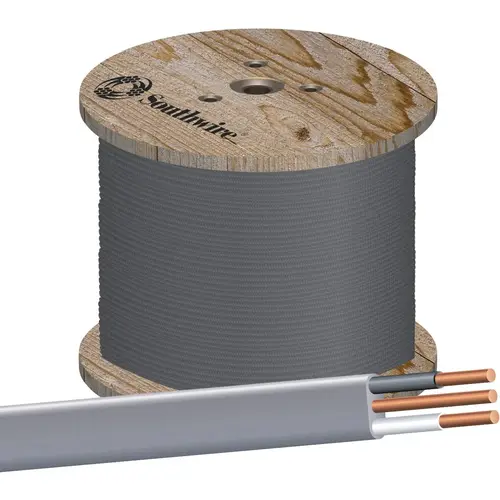 Southwire 13055901 1000 Ft. 12 AWG 2-Conductor UFW/G Electrical Wire