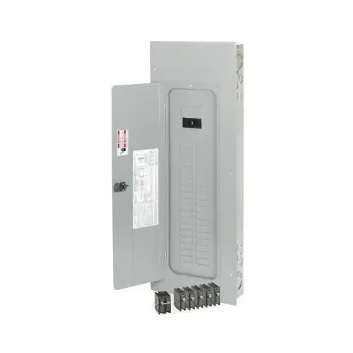 Eaton BRP40B200V25 Load Center, 200 A, 40 -Space, 80 -Circuit, Main Breaker, NEMA 1 Enclosure, Plug Mounting