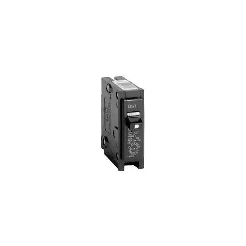 Eaton CL115 Circuit Breaker, Type CL, 15 A, 1 -Pole, 120/240 V, Plug Mounting Black