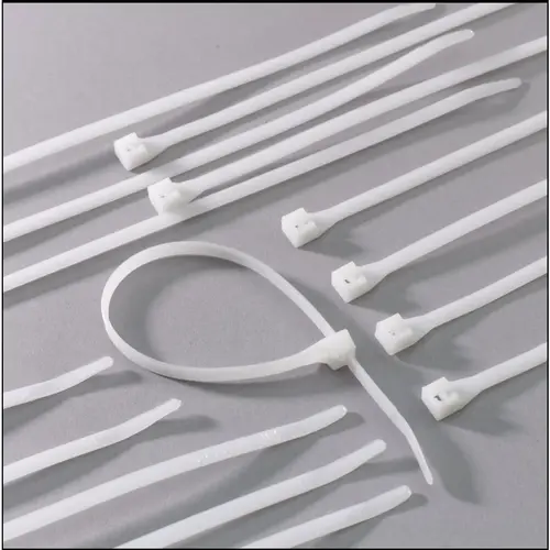 Gardner Bender 45-308 DoubleLock 8 In. x 0.17 In. Natural Color Nylon Cable Tie - pack of 20