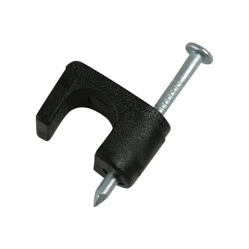 Gardner Bender PCS-1600T Masonry Coaxial Staple 1/4" W Plastic Insulated Zinc-Plated
