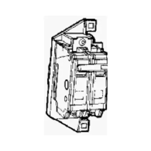 GE THQMH125CP Circuit Breaker, Duplex, Type THHQL, 125 A, 1 -Pole, 120/240 V, Standard Trip