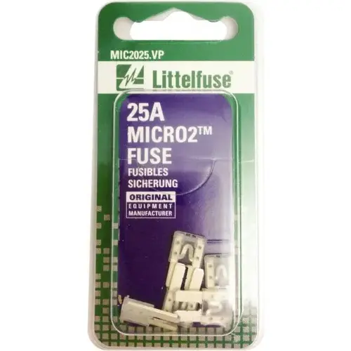 Littelfuse, Inc 327025-XCP10 25 Amp, 32 VDC, Automotive Fuse - pack of 10