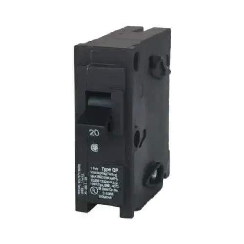 Siemens Q120 Circuit Breaker 20 amps Standard Single Pole