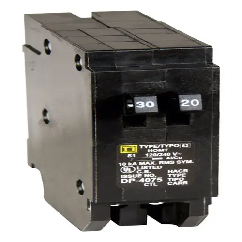Square D HOMT3020CP Circuit Breaker HomeLine 30 amps Tandem Single Pole