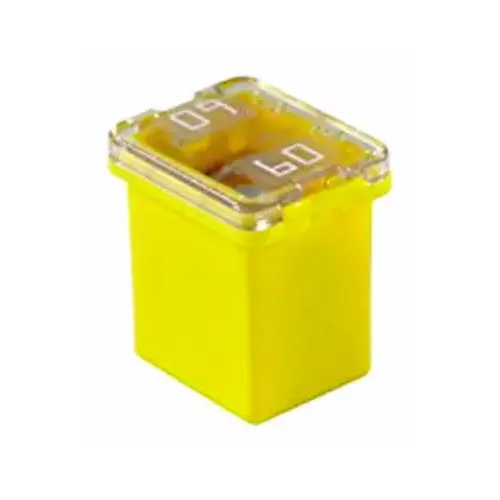Bussmann BP/FMX-60-RP Female Maxi Fuse, Yellow, 60-Amp