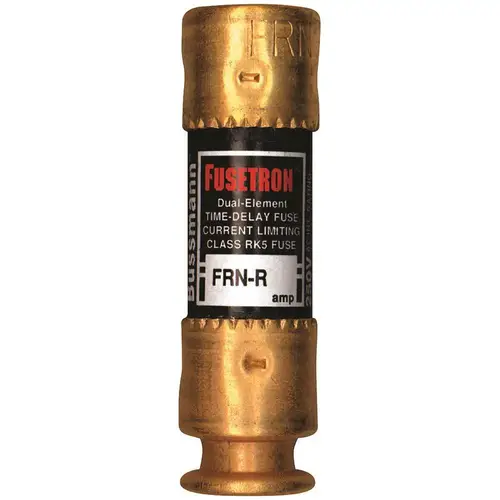 Cooper Bussmann BP/FRN-R-25 FRN Series 25 Amp Brass Fuse Cartridges