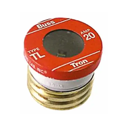 Cooper Bussmann TL-20PK4 20-Amp TL Plug Fuse - pack of 4