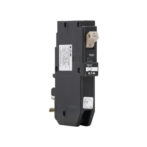 Eaton CHFP115GF Circuit Breaker, CH, GFCI, 15 A, 1 -Pole, 120/240 VAC, Plug Mounting