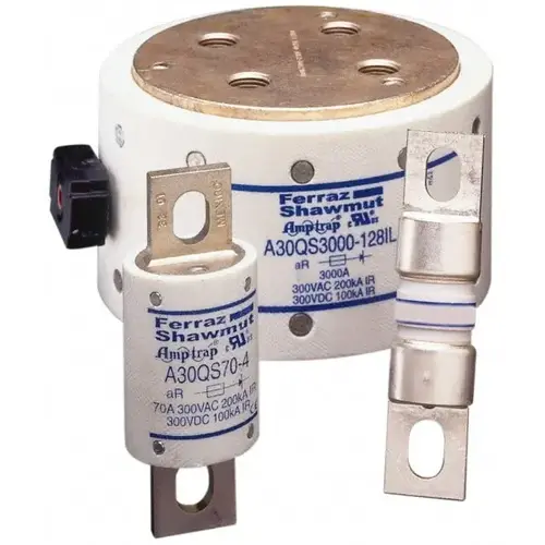 Ferraz Shawmut A30QS150-4 Blade Fast-Acting Fuse: 150 A, 31 mm Dia