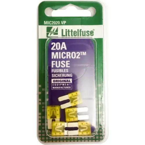 Littelfuse, Inc 327020 20 Amp, 32 VDC, Automotive Fuse