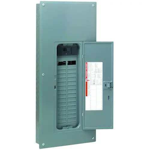 Square D HOM3060M200PC Load Center, 60 -Pole, 200 A, 30 -Space, 60 -Circuit, Plug-On Neutral, NEMA 1 Enclosure