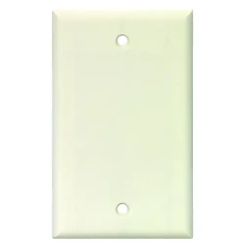 Arrow Hart 2129W-BOX 2129 Wallplate, 4.95 in L, 2-3/4 in W, 0.08 in Thick, 1 -Gang, Polycarbonate, White
