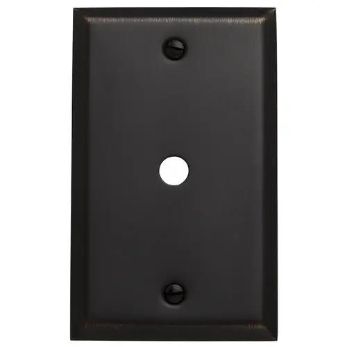 Baldwin 4764.112.CD Cable Cover Switchplate - Venetian Bronze