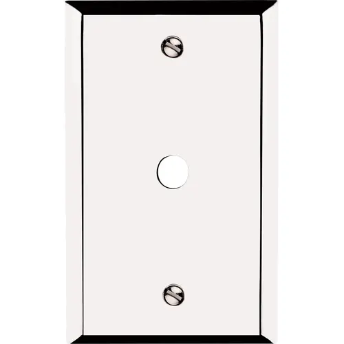Baldwin 4764.260.CD Cable Cover Switchplate Polished Chrome