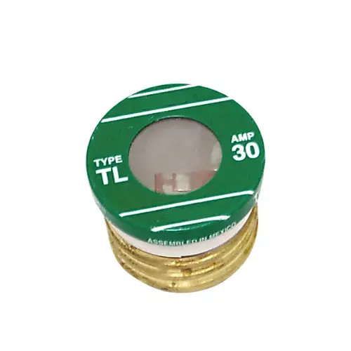 Brixwell BP/TL-330 Time Delay Plug Fuse, 30A, 125V - Pack of 3