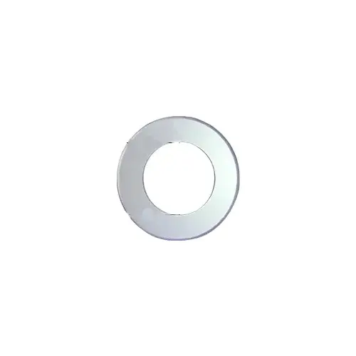 Brixwell DKPC7 Acrylic Mirror Door Knob Plate Clear