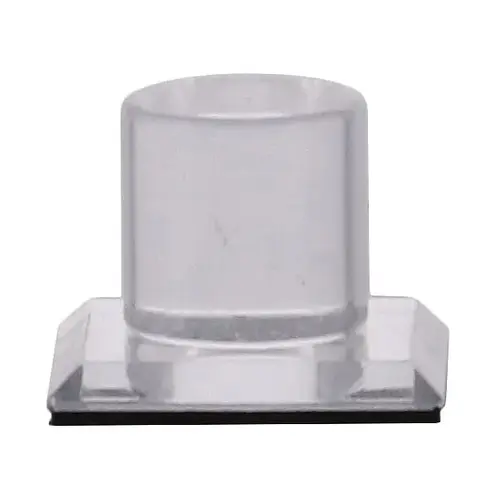 Brixwell MKC1 Clear Acrylic Stick-On Mirror Knob