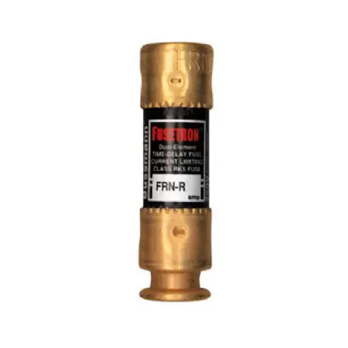 Bussmann BP/FRN-R-10 Fuse, 10 A, 250 V, 20, 200 kA Interrupt, Cartridge, Time Delay Fuse Pair