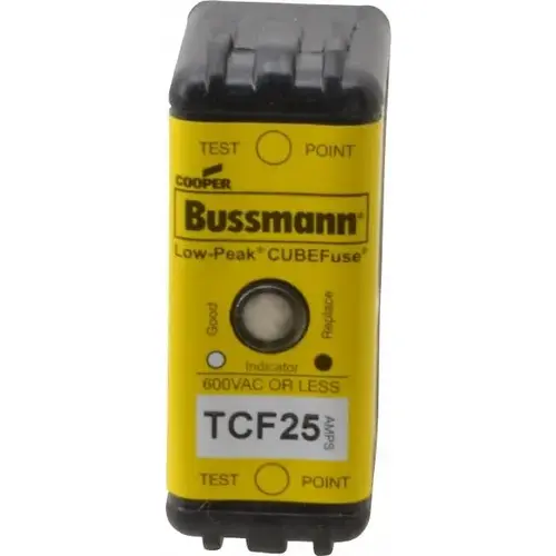 Cooper Bussmann TCF25 Blade Time Delay Fuse: CF, 25 A, 1-7/8" OAL