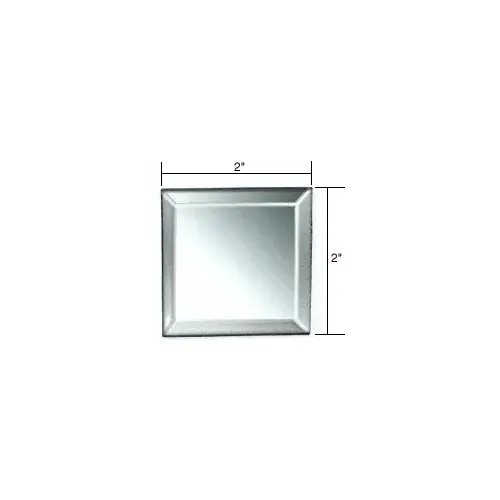 CRL MB22S Clear Mirror Square Shape Glass Mirror Baguettes
