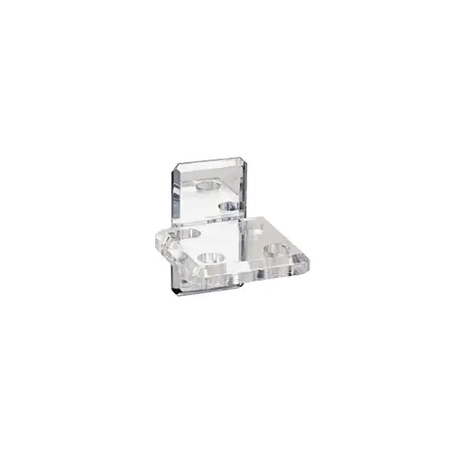 CRL MTHC4 Clear Acrylic Mirrored Toothbrush Holder