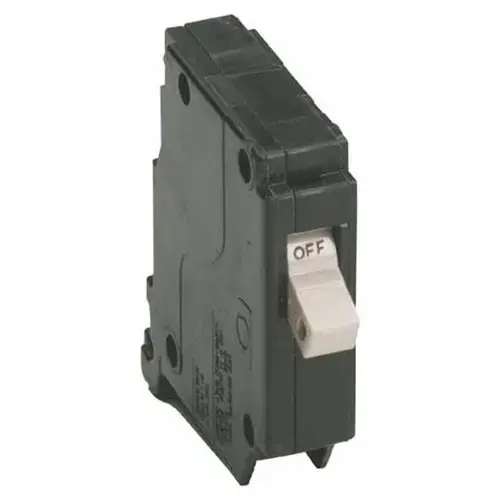 Eaton CHF130CS Circuit Breaker with Flag, Mini, Type CHF, 30 A, 1 -Pole, 120/240 V, Common, Fixed Trip
