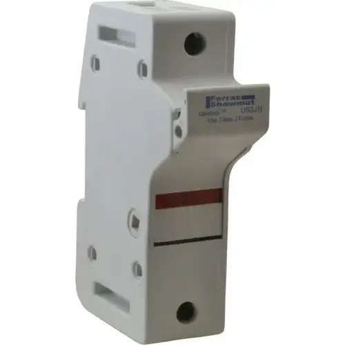 Ferraz Shawmut US3J1I 1 Pole, 600 VAC/VDC, 30 Amp, DIN Rail Mount Fuse Holder