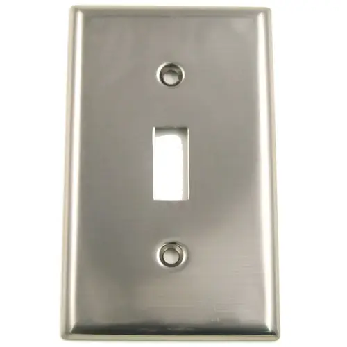 Rusticware 782SN Single Toggle Switch Plate Satin Nickel Finish