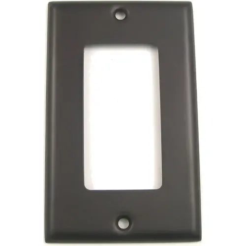 Rusticware 784ORB Single Rocker Switch Plate Oil Rubbed Bronze Finish
