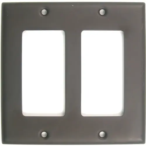 Rusticware 787ORB Double Rocker Switch Plate Oil Rubbed Bronze Finish