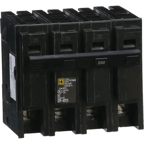 Square D HOM2200CP Homeline 200A Double-Pole Standard Trip Main Breaker