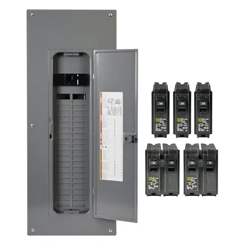 Square D HOM4080M200PCVP Main Breaker Load Center 200 amps 120/240 V 40 space 80 circuits