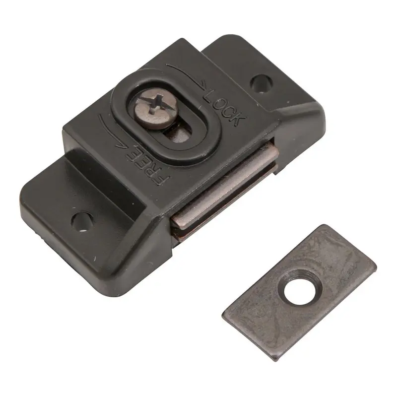 Black Plastic Magnetic Catch
