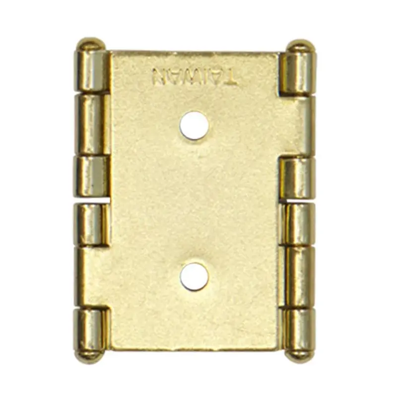 Brass Plated Double Action Folding Screen HingeSmall - For 3/4" Thick Panels