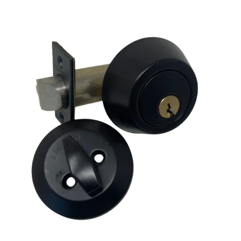 Deadlatch - Builders SeriesSingle Cylinder / Oil Rubbed Bronze