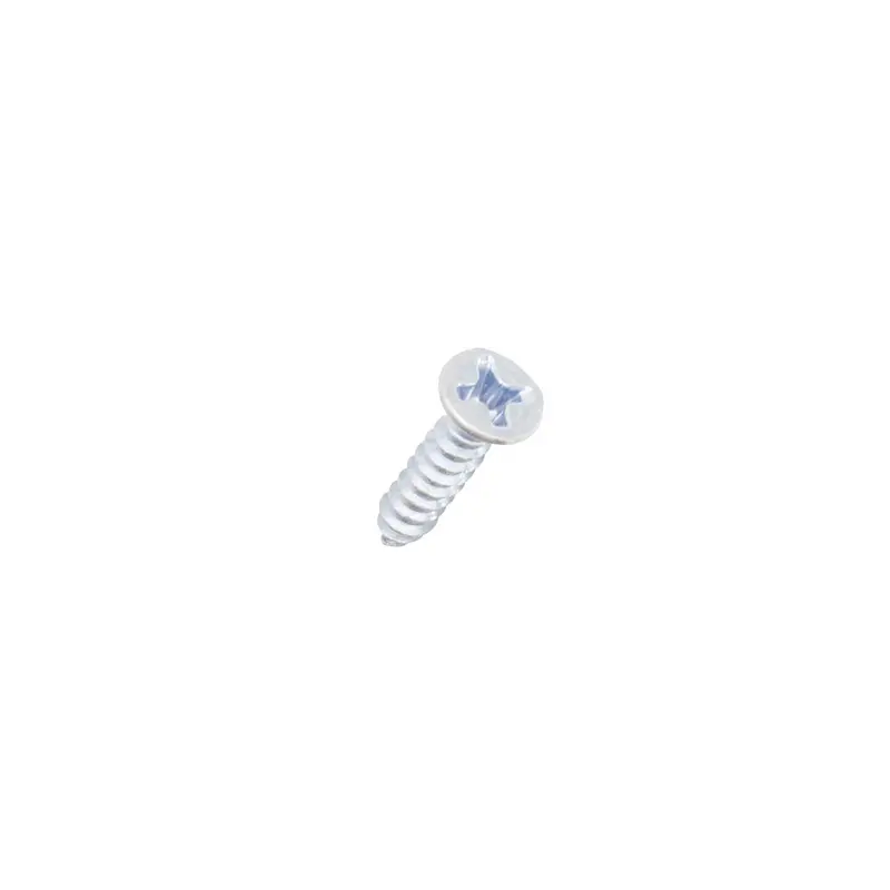 Small Flat Head Steel Screws#4 x 3/8" - 8 Pack