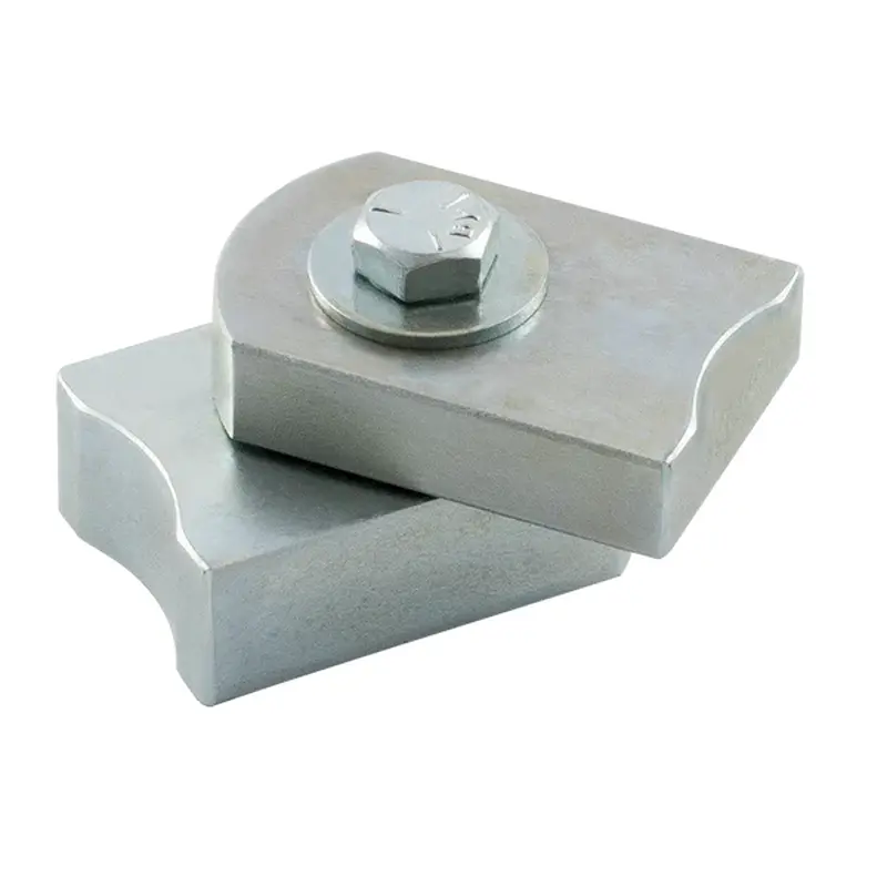 Small Flat Weld-On Hinge, Aluminum