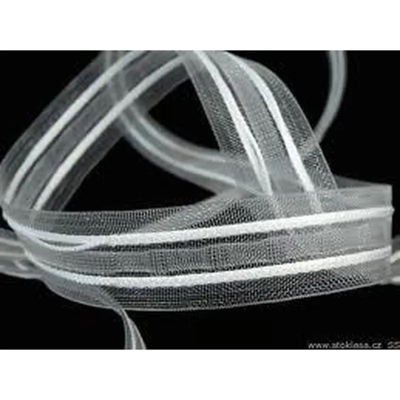 1" Transparent Two Cord Shirring Tape