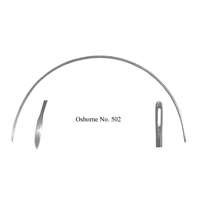3-1/2" - 17Ga Curved 3 Square Point Light Needles 12/pk