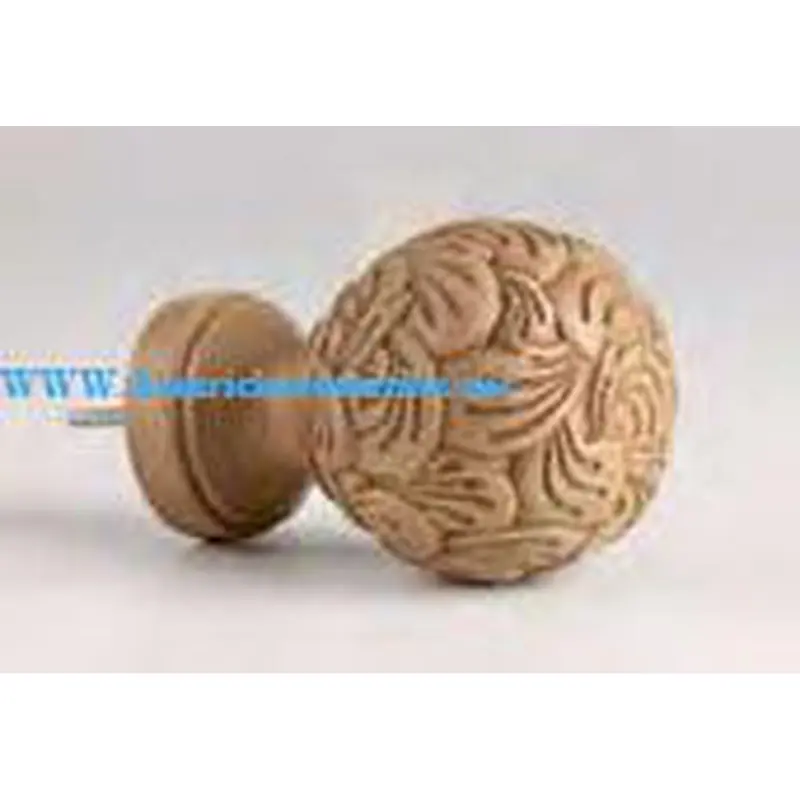 Buckingham Paisley Ball Finial (pair)