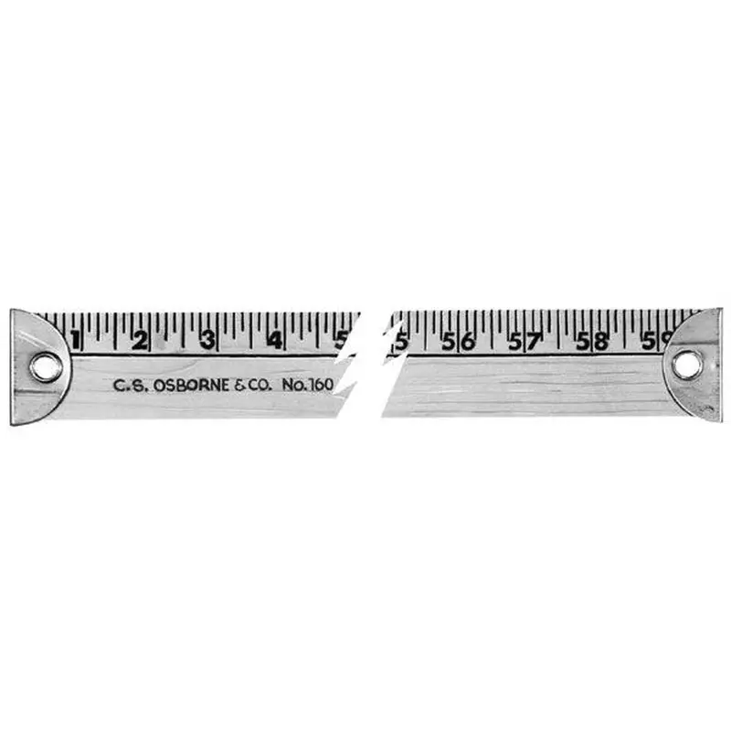 C.S. Osborne 36" Wooden Ruler - # 160-3C