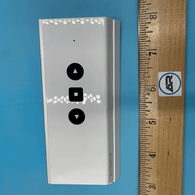 Rollease Automate Push ONE Channel Remote - White or BlackGloss White