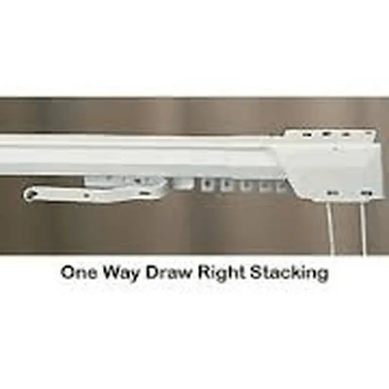 Kirsch Single Traverse Drop In One Way Right - Various Sizes30"-48