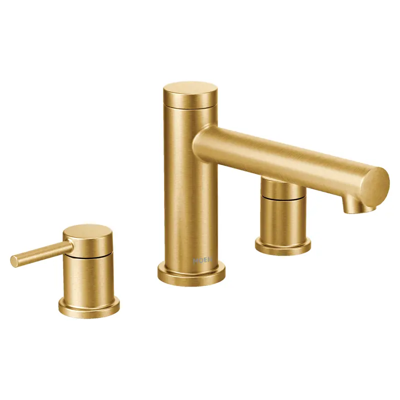 Align Chrome Two-Handle Non-Diverter Roman Tub FaucetChrome