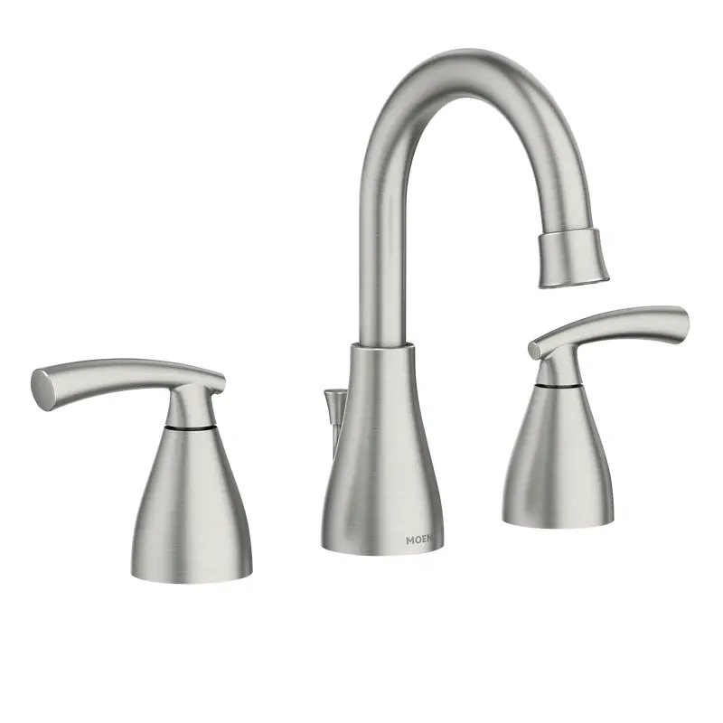 Essie Two-Handle Widespread Bathroom Sink FaucetChrome