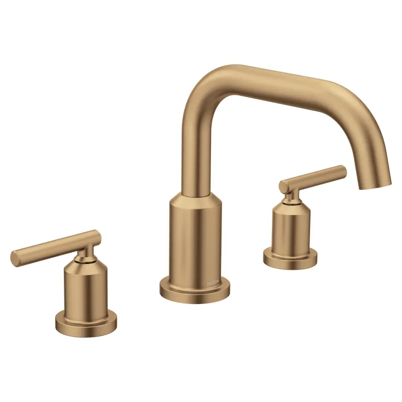 Gibson Chrome Two-Handle Non-Diverter Roman Tub FaucetChrome