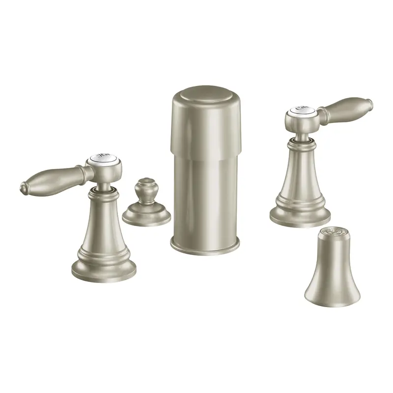 Weymouth Chrome two-handle bidet faucetChrome