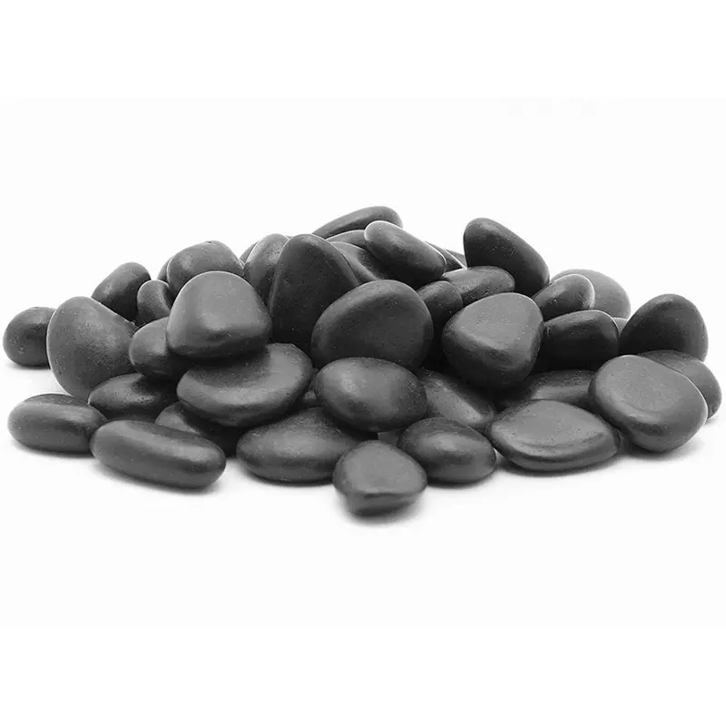 0.4 cu. ft., 2 in. to 3 in. Black Grade A Polished Pebbles (54-Pack Pallet)1620 / pallet(unit load)