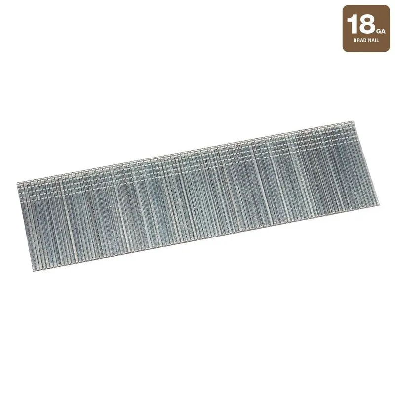 1-1/2 in. 18 GA Galvanized Brad Nails, 1,000 Pc.